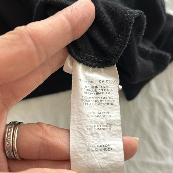 Karen Kane Long Sleeve Black Little Black Dress with rouching Sz XL - Picture 12 of 12